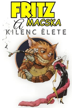 Poster Fritz, a macska kilenc élete 1974