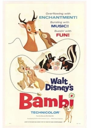 Постер мультфильма «Бемби (1942)» — (35 из 120)