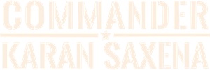 Commander Karan Saxena — Logos 1