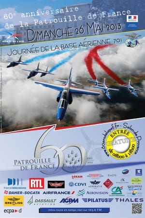 Poster 60 ans de la Patrouille de France - Le show aérien 2013