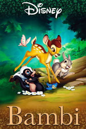 Постер мультфильма «Бемби (1942)» — (42 из 120)