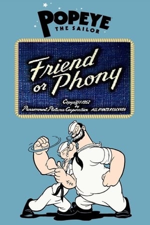 Poster Friend or Phony (1952)