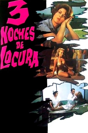 Poster Tres noches de locura 1970