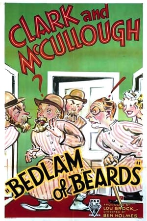 Poster Bedlam of Beards 1934