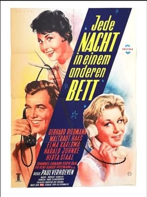 Poster Jede Nacht in einem anderen Bett (1957)