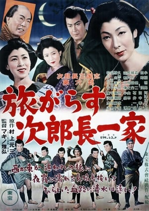 Poster 次郎長三国志　第六部　旅がらす次郎長一家 1953