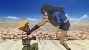 Michiko & Hatchin Starting Line Downpour