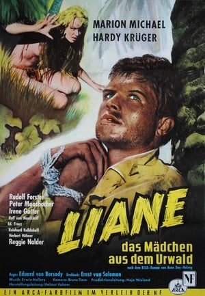 Poster Liane - Das Mädchen aus dem Urwald 1956