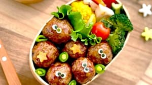 Image Crispy Tofu Bento & Sweet and Sour Meatball Bento