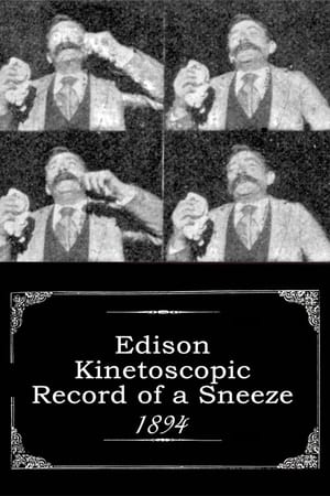 Poster Edison Kinetoscopic Record of a Sneeze (1894)