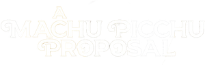 A Machu Picchu Proposal — Logos 1