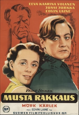 Poster Musta rakkaus 1957