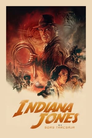 Poster Indiana Jones és a sors tárcsája 2023
