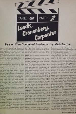 Poster Take One: Fear on Film 1982