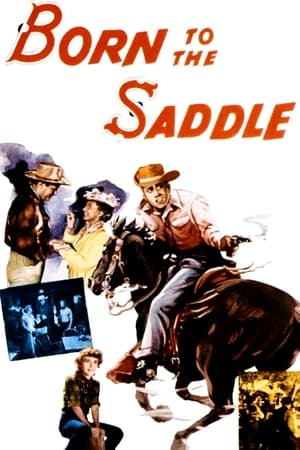 Poster Born to the Saddle 1953
