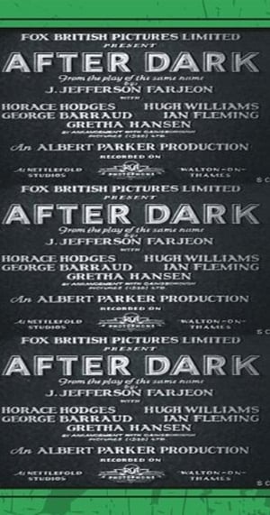 Poster After Dark (1933)
