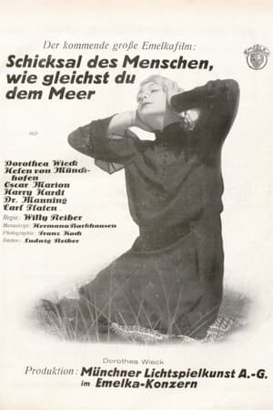 Poster Sturmflut (1927)