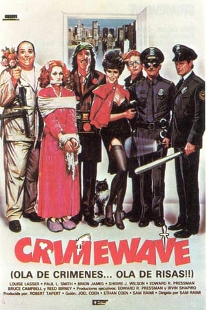 Poster Crimewave (Ola de crímenes, ola de risas) 1985