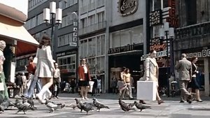 City Center and Pedestrians (1974)