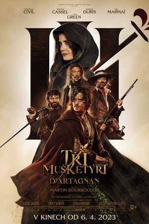 Poster Tři mušketýři: D'Artagnan 2023