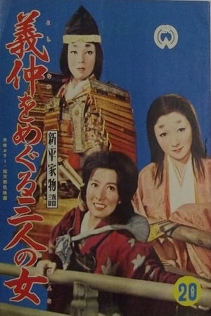 Poster 新平家物語　義仲をめぐる三人の女 1956