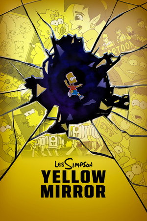 Les Simpson Yellow Mirror