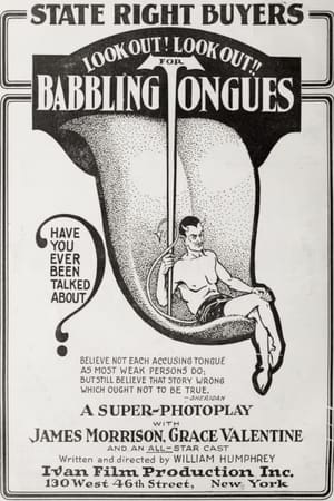 Poster Babbling Tongues (1917)