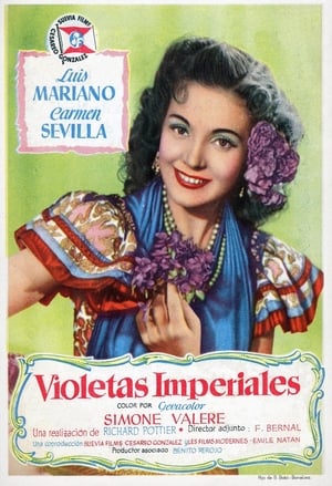 Poster Violetas imperiales 1952