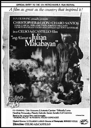 Poster Ang Alamat Ni Julian Makabayan 1979