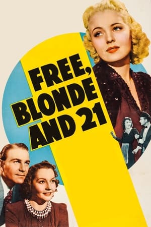 Poster Free, Blonde and 21 (1940)