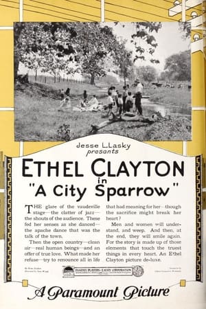 Poster A City Sparrow (1920)