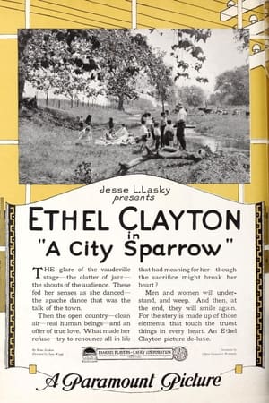 Poster A City Sparrow 1920