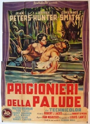 Poster Prigionieri della palude 1952