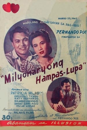 Poster Milyonaryng Hampas-Lupa 1947