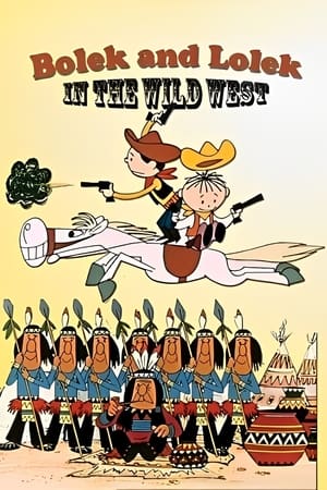 Poster Bolek and Lolek in the Wild West (1986)