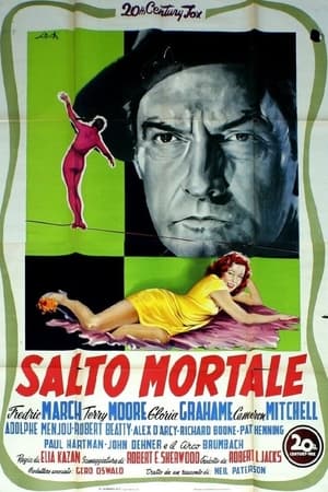 Poster Salto mortale 1953
