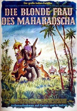 Poster Die blonde Frau des Maharadscha (1962)