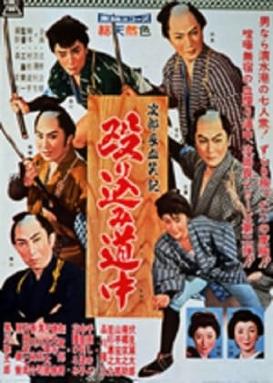 Poster Bloody Account of Jirocho: Raid on the Road (1960)