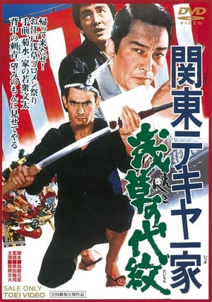 Poster Kantō tekiya ikka: Enko no daimon 1971