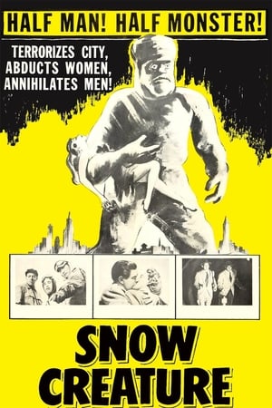 Poster The Snow Creature 1954