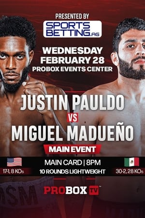 Image Justin Pauldo vs. Miguel Madueno