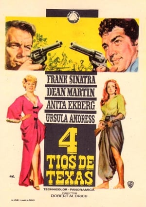 Poster Cuatro tíos de Texas 1963