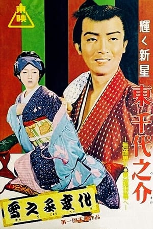 Poster 雪之丞変化 第一部 復讐の恋 1954