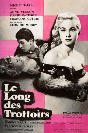 Poster Le Long des trottoirs 1956