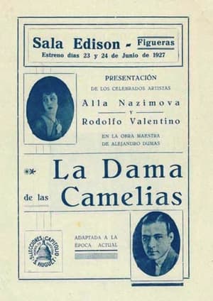 Poster La dama de las camelias 1922