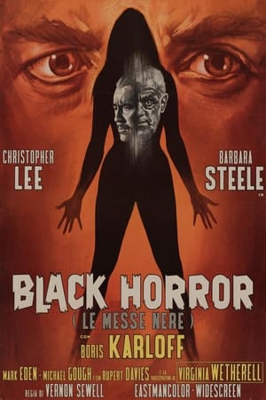 Poster Black Horror - Le messe nere 1968