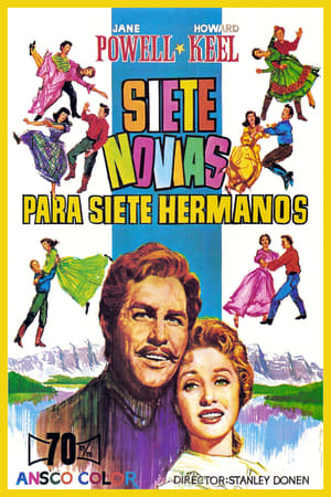 Poster Siete novias para siete hermanos 1954