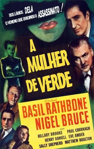 Poster A mulher de verde 1945