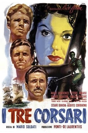Poster I tre corsari 1952