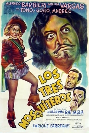 Poster Los tres mosquiteros (1953)